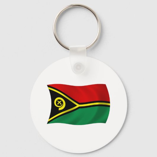 Vanuatu Flag Schlüsselanhänger (Vorderseite)