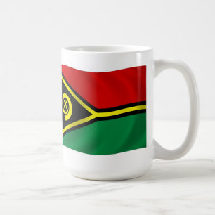 Vanuatu Flag Tasse