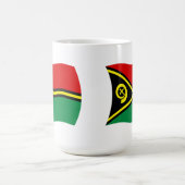 Vanuatu Flag Tasse (Mittel)