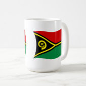 Vanuatu Flag Tasse (VorderseiteRechts)