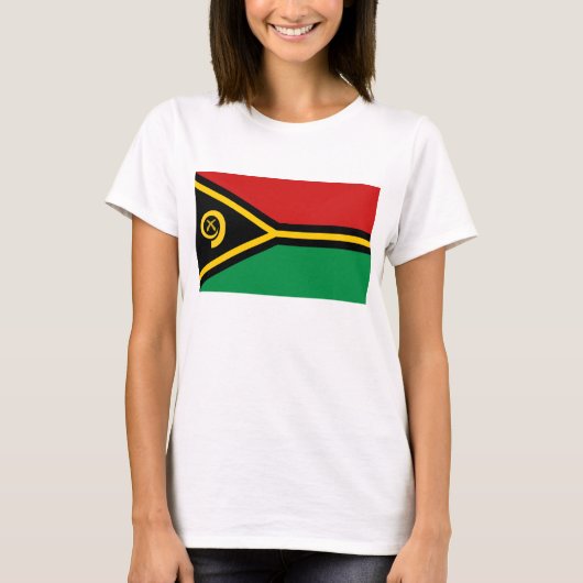 Vanuatu Flag x Map T - Shirts (Vorderseite)