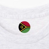 Vanuatu-Flagge Etiketten (Befestigt)
