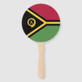 Vanuatu-Flagge Fächer (Vorderseite)