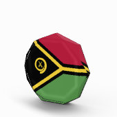 Vanuatu-Flagge Fotoblock (Rechts)