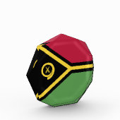 Vanuatu-Flagge Fotoblock (Links)
