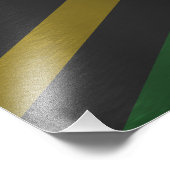Vanuatu-Flagge Fotodruck (Ecke)