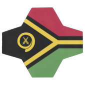 Vanuatu-Flagge Fußball (Flach)