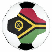 Vanuatu-Flagge Fußball (Vorderseite)