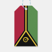 Vanuatu-Flagge Geschenkanhänger (Vorderseite)
