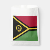 Vanuatu-Flagge Geschenktütchen (Vorderseite)