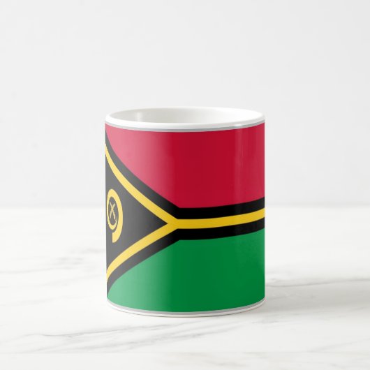 Vanuatu - Flagge - Kaffeetasse (Mittel)