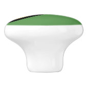 Vanuatu-Flagge Keramikknauf (Seitenansicht)