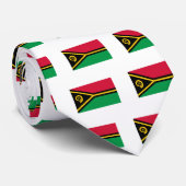 Vanuatu-Flagge Krawatte (Gerollt)