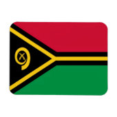 Vanuatu - Flagge - Magnet (Horizontal)