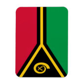 Vanuatu - Flagge - Magnet (Vertikal)