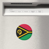Vanuatu-Flagge Magnet (In Situ (Geschirrspüler))