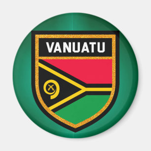 Vanuatu-Flagge Magnet