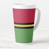 Vanuatu-Flagge Milchtasse (Rechte Ecke)