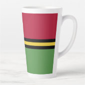 Vanuatu-Flagge Milchtasse (Rechts)