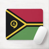 Vanuatu-Flagge Mousepad (Mit Mouse)