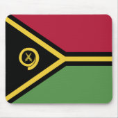 Vanuatu-Flagge Mousepad (Vorne)
