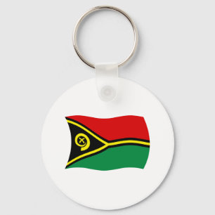 Vanuatu-Flagge Schlüsselanhänger