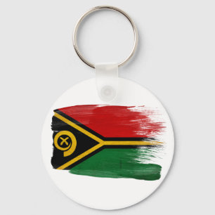 Vanuatu-Flagge Schlüsselanhänger