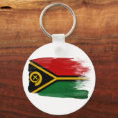 Vanuatu-Flagge Schlüsselanhänger (Vorderseite)
