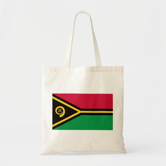 Vanuatu-Flagge Tragetasche (Vorne)