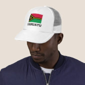 Vanuatu-Flagge Truckerkappe (Beispiel)