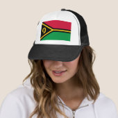 Vanuatu-Flagge Truckerkappe (Beispiel)