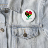 Vanuatu-Flaggen-Herz Button (Beispiel)