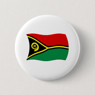 Vanuatu-Flaggenknopf Button