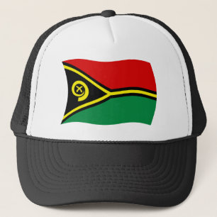 Vanuatu-Flaggenmütze Truckerkappe