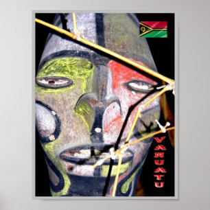 Vanuatu - Maske - Poster