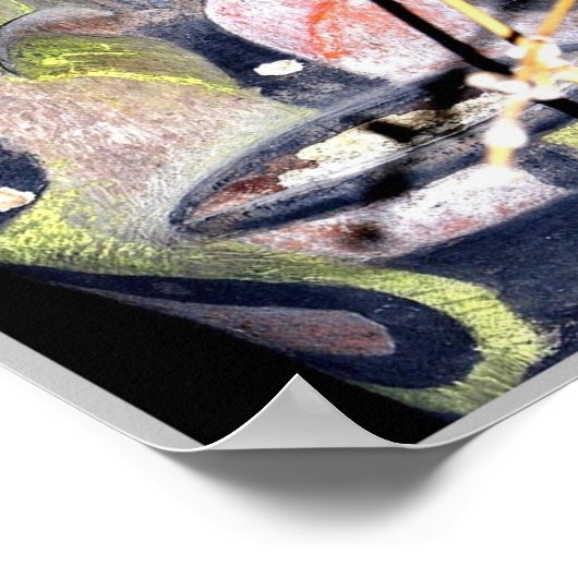 Vanuatu - Maske - Poster (Ecke)