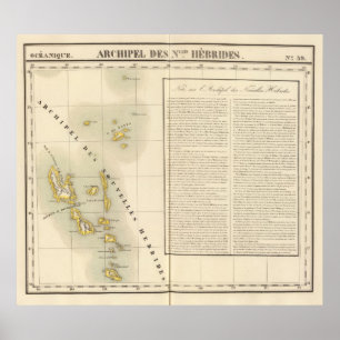 Vanuatu Ozeanien Nr. 39 Poster