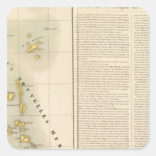 Vanuatu Ozeanien Nr. 39 Quadratischer Aufkleber