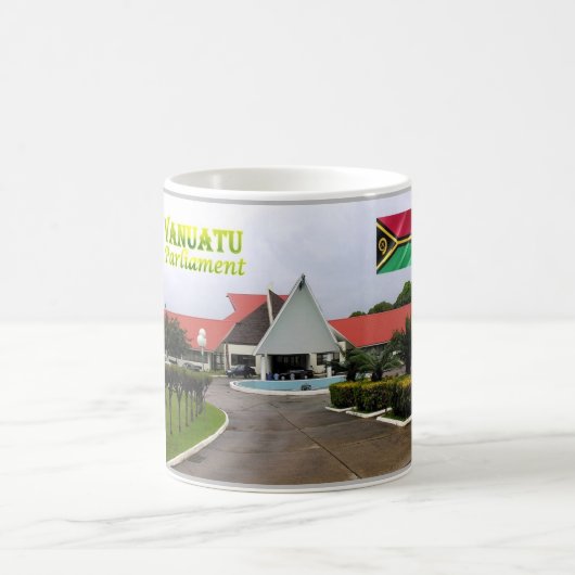 Vanuatu Parlament - Kaffeetasse (Mittel)