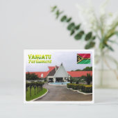 Vanuatu  Parliament - Postkarte (Stehend Vorderseite)