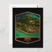 Vanuatu Postkarte (Vorne/Hinten)