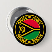 Vanuatu RundEmblem Button (Vorne & Hinten)