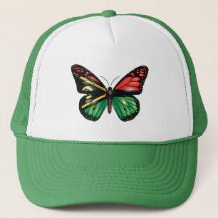 Vanuatu Schmetterlingsmonarchen-Flagge Tri-Blend-S Truckerkappe