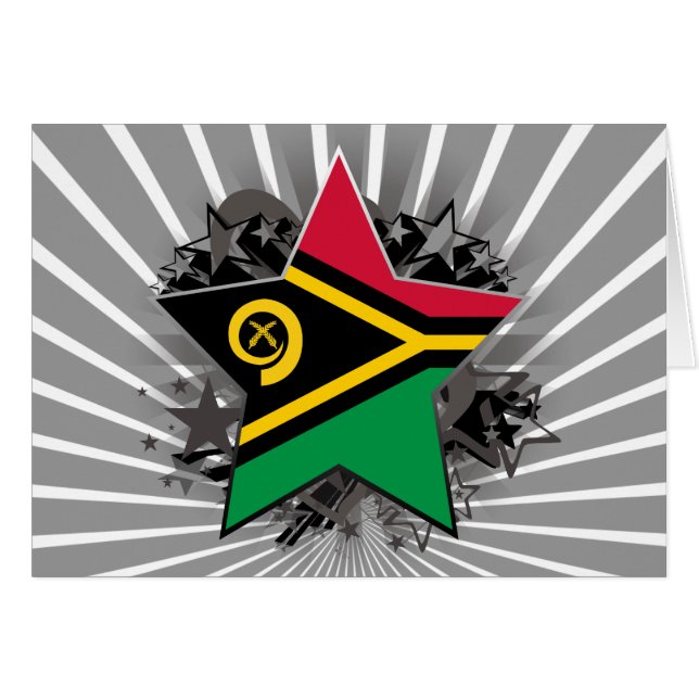 Vanuatu-Stern (Vorderseite (Horizontal))