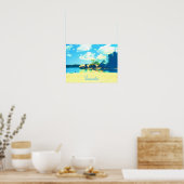 Vanuatu tropische Inselparadies Poster (Küche)