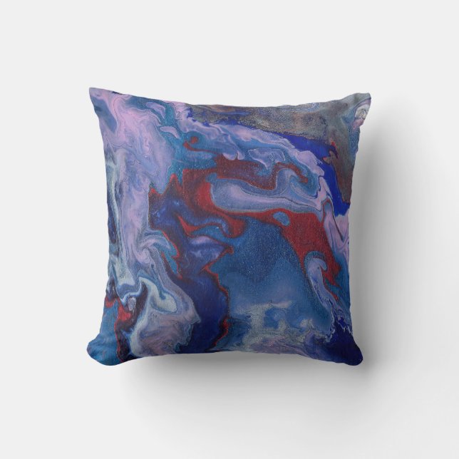 Vape Abstrakt Pillow Kissen (Vorderseite)