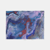 Vape Abstrakt Throw Blanket Fleecedecke (Vorderseite (Horizontal))