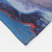 Vape Abstrakt Throw Blanket Fleecedecke (Ecke)