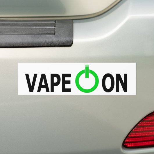 Vape an! Autoaufkleber (Auf Auto)