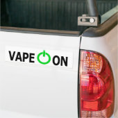 Vape an! Autoaufkleber (Auf Lkw)